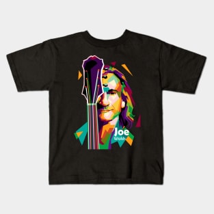 Joe Walsh In Pop Art Kids T-Shirt